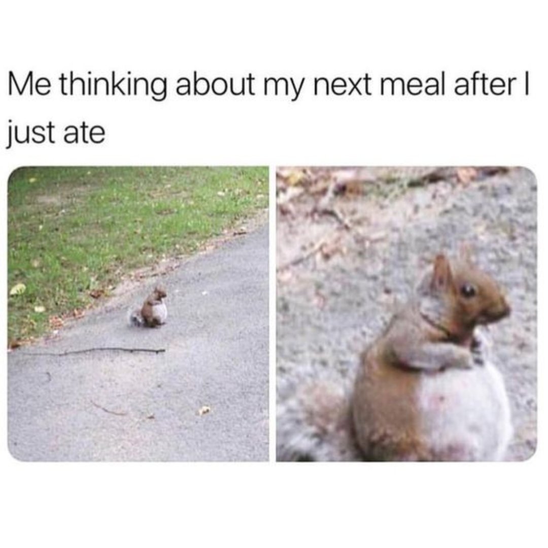 We're thinking something with SmartRice. 🤔 😂 

#lol #meme #humor #relatable #sotrue #eating #smartrice