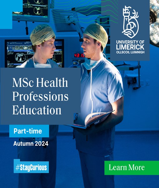 Applications are now open for MSc Health Professions Education!! @MedicineAtUL

 #PostgradAtUL #MScHPE