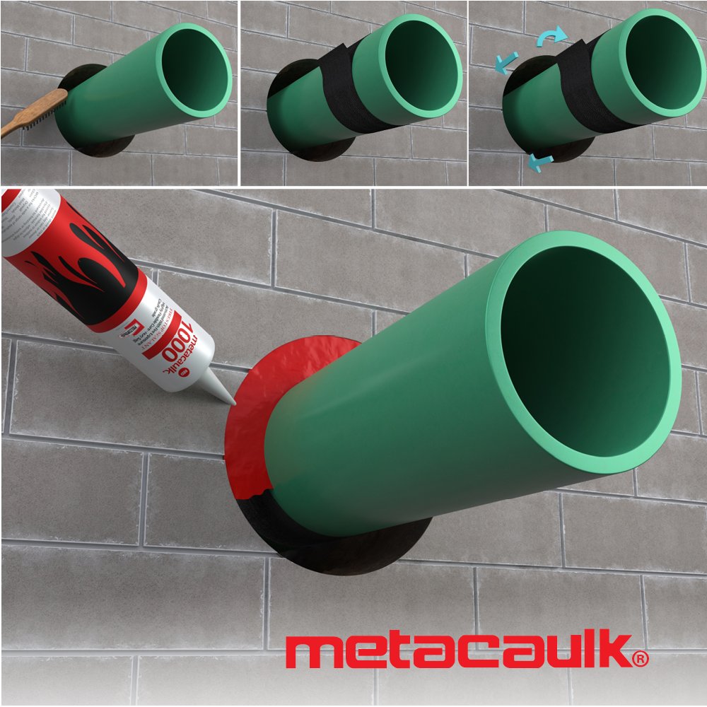 RectorSeal's tweet image. #Metacaulk Wrap Strip is a highly intumescent, graphite-based material designed for explosive services. When exposed to fire, it expands to seal penetrations against fire, smoke and toxic gasses. 
&amp;gt;&amp;gt; rs.today/wrap-strip &amp;lt;&amp;lt; #RectorSealToTheRescue #Construction