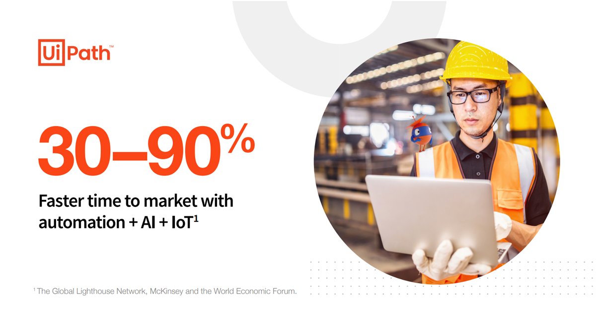 rpabotpro's tweet photo. Manufacturing companies use robotic process automation (RPA) to improve processes and profitability. Is RPA one of your digital priorities? Learn more.:https://t.co/XvLKUV6rsV. https://t.co/xhKtzo8pWt