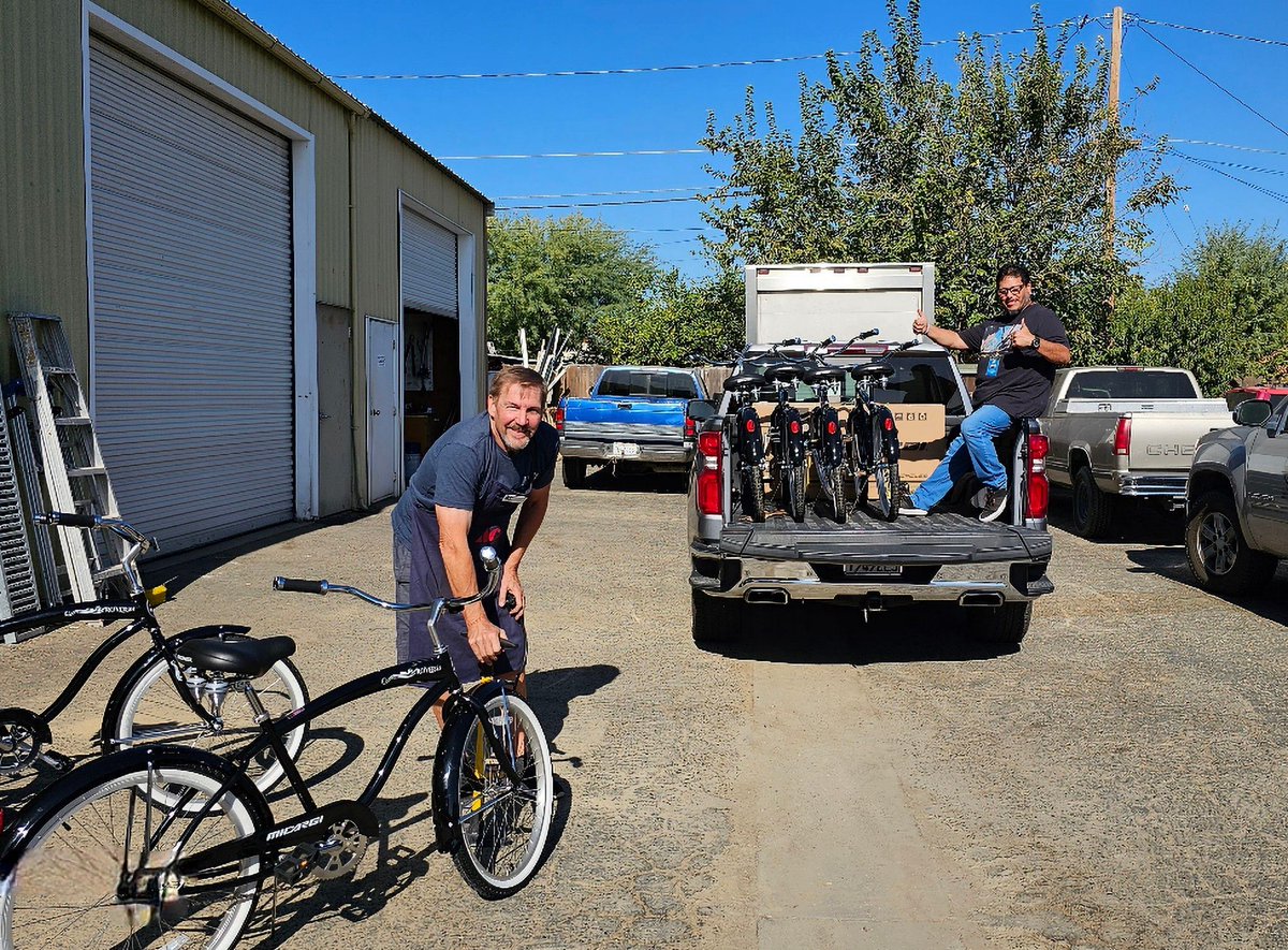 vrmhope's tweet photo. Recently, @visaliabreakfast donated 120 bikes that needed to be put together for @visaliaemergencyaidcouncil to hand out to kids in our community. 🚲 Here at VRM, we believe in “Local Supporting Local” in every way that we can! https://t.co/o1M0WhbYUf