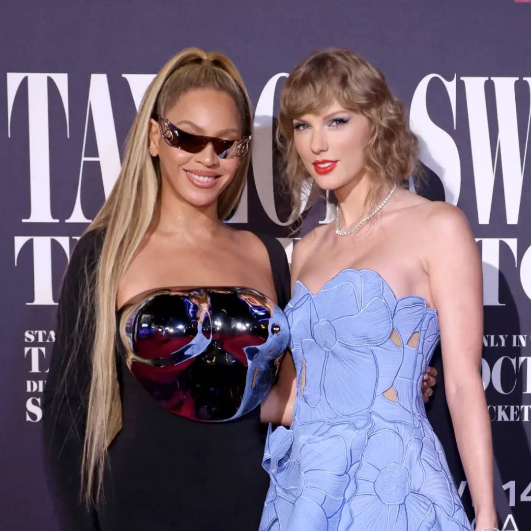 You know you've made it when Beyonce approves. Beyonce showed up to the premiere of Swift's The Eras Tour concert film in LA. @taylorswift13 @beyonce Photo: Rolling Stone