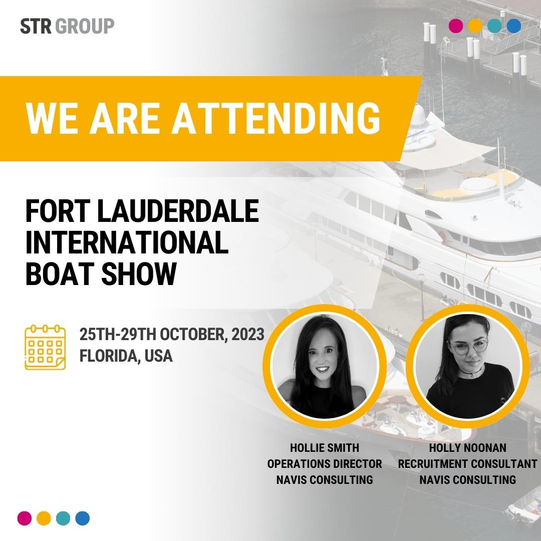 ✈️ Our dynamic duo, Holly and Hollie, are jetting off to sunny Florida, today! They're all prepped and geared up for the Fort Lauderdale International Boat Show October 25th – 29th. 🛥️

#flibs2023 #USA #floridaboatshow #wearestr