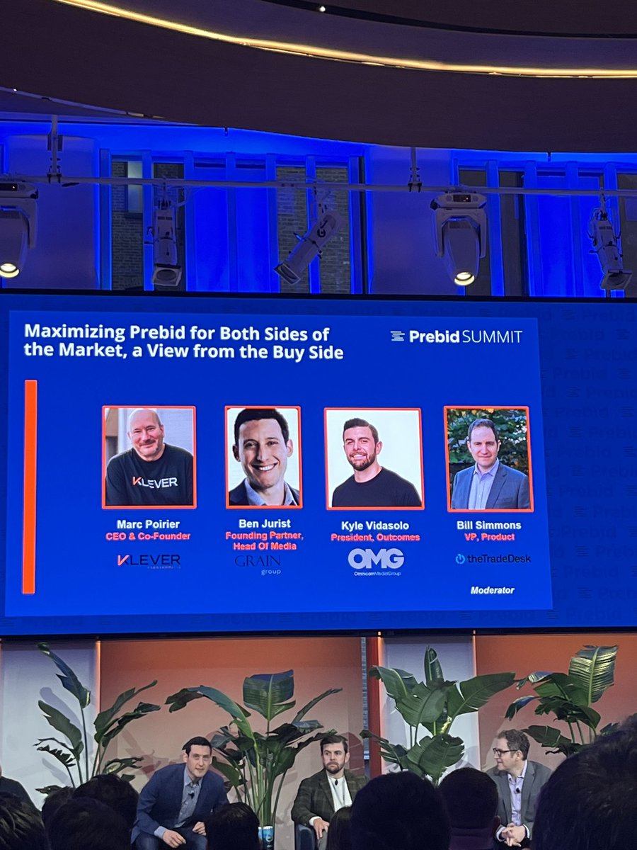 burk504's tweet photo. Bill Simmons leads Buy side panel - ‘pub priority should be focused on authentication’. #prebidsummit https://t.co/rubQanFUTu