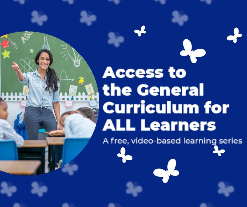 OCALIofficial's tweet photo. Educators - Access to General Curriculum for ALL Learners is here for you! This FREE series was created by educators, for educators, &amp; is based on research &amp; evidence-based practices to help support students of all abilities. https://t.co/4uuEsDBp1l https://t.co/EWS7AZSb2f