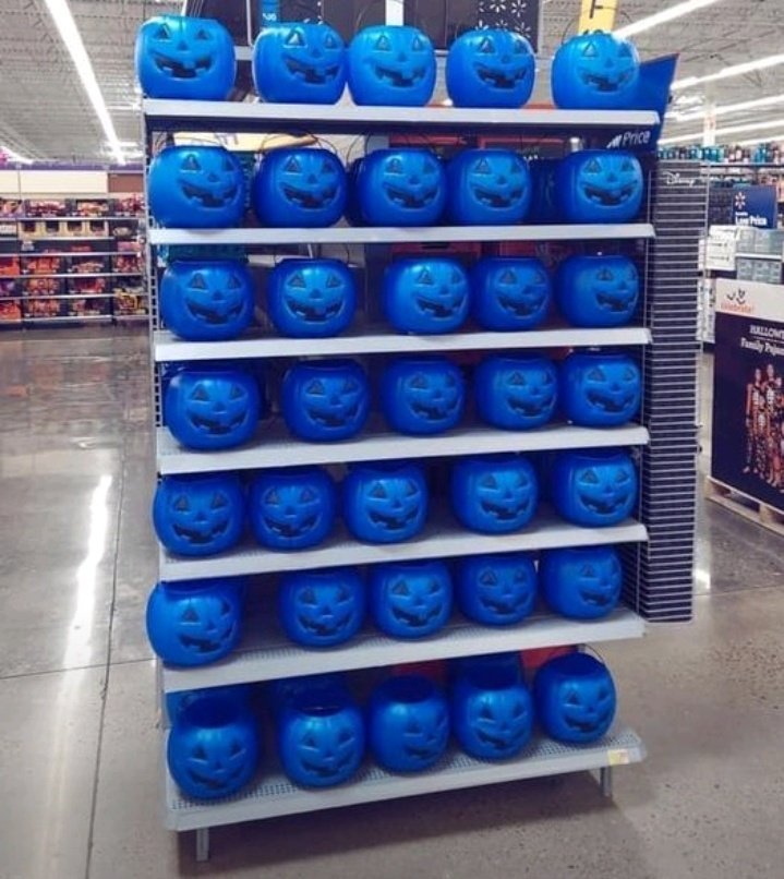 AriaaJaeger's tweet photo. Many children with autism or special needs are nonverbal. If a child knocks on your door carrying a blue pumpkin don't think they're being rude if they don't say trick or treat. In fact please give them extra candy bars. Pass it on.🔵🎃 https://t.co/uoq8jUJRvX
