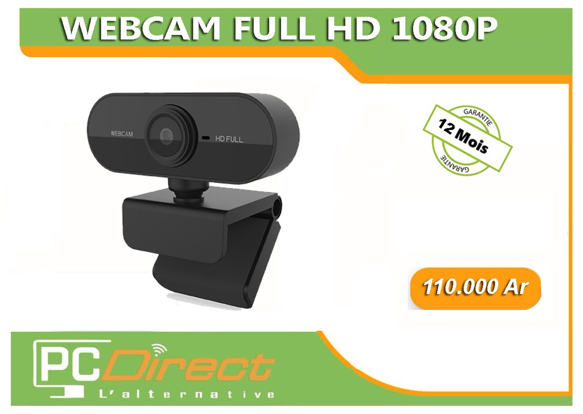 PcdirectM's tweet photo. #Ami ou #fan, optimisez vos appels vidéo avec ce #WEBCAM FULL HD 1080P avec micro intégré de #pcdirectinformatiquemada 

Renseignements :  📱 034 20 350 61 // 033 11 350 61 // 032 11 350 61 https://t.co/etvD86mU8P