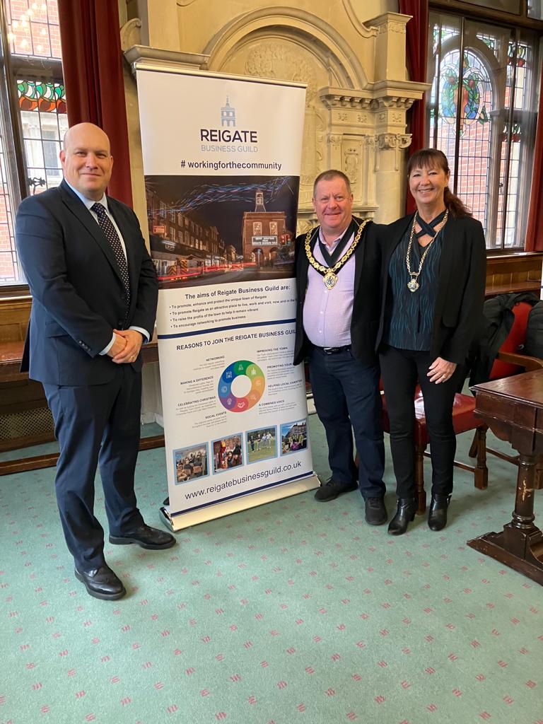 RBBCMayor's tweet image. Great to be invited to the @ReigateGuild meeting, presenting Spencer Cooper with his well deserved volunteer award and then listening to what’s happening in Reigate
#Wokingforthecommunity
#gettinginvolved