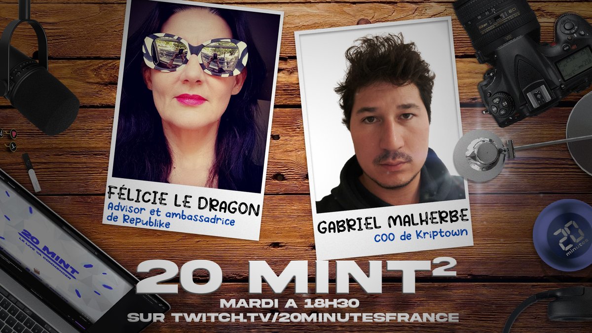 Un réseau social user centric et auto-modéré (et non, ce n'est pas Bluesky) !  Demain soir, <a href="/FelicieLeDragon/">FelicieLeDragon.eth</a> nous présentera @Republikeio, quand Gabriel Malherbe (COO de <a href="/KriptownFR/">KriptownFR</a>, enregistrée à l'AMF) expliquera comment les projets à impact lèvent des fonds via la tokénisation