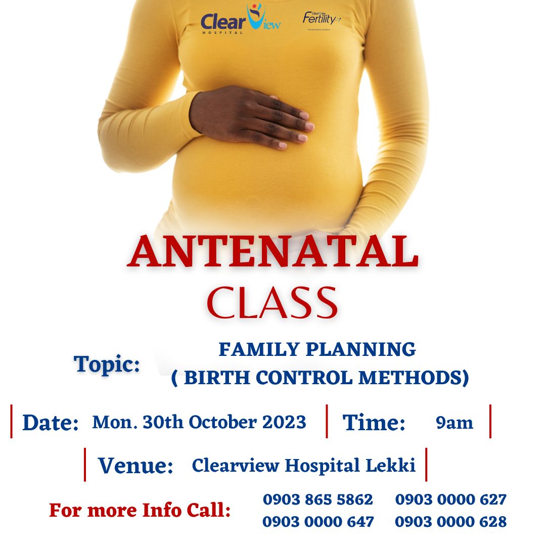 Join our Antenatal Classes for a journey of education, support, and preparation. Together, we'll pave the way for a healthy, confident start to parenthood. 🤰👣 #AntenatalCare #ParentingPrep #embryo  #fertility #feeding #breast #love #clearviewhospital #clearviewfertility #lekki