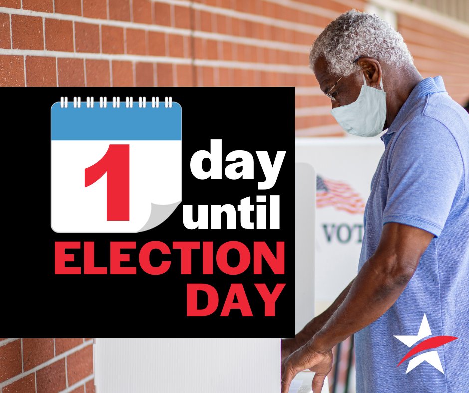 Tomorrow is Election Day! If you haven't returned your mail ballot yet deliver it directly to an approved site in your county. It must be received by your county by 8:00pm tomorrow or it won't count. Find a ballot drop off site in your county: vote.pa.gov/Voting-in-PA/p…