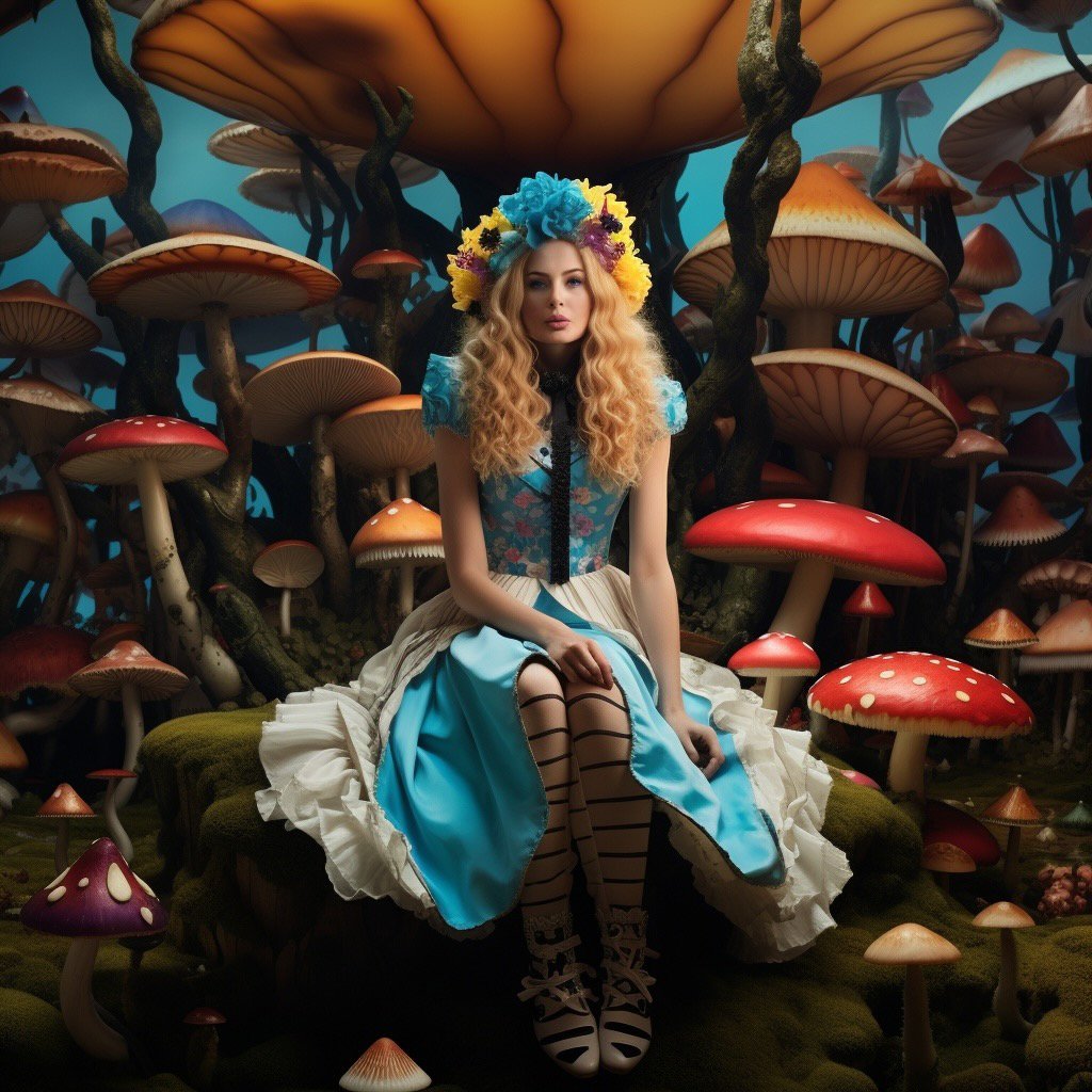 Getting closer to #AIHalloween2023 🎃

@missluciamaria ❌ Alice in Wonderland