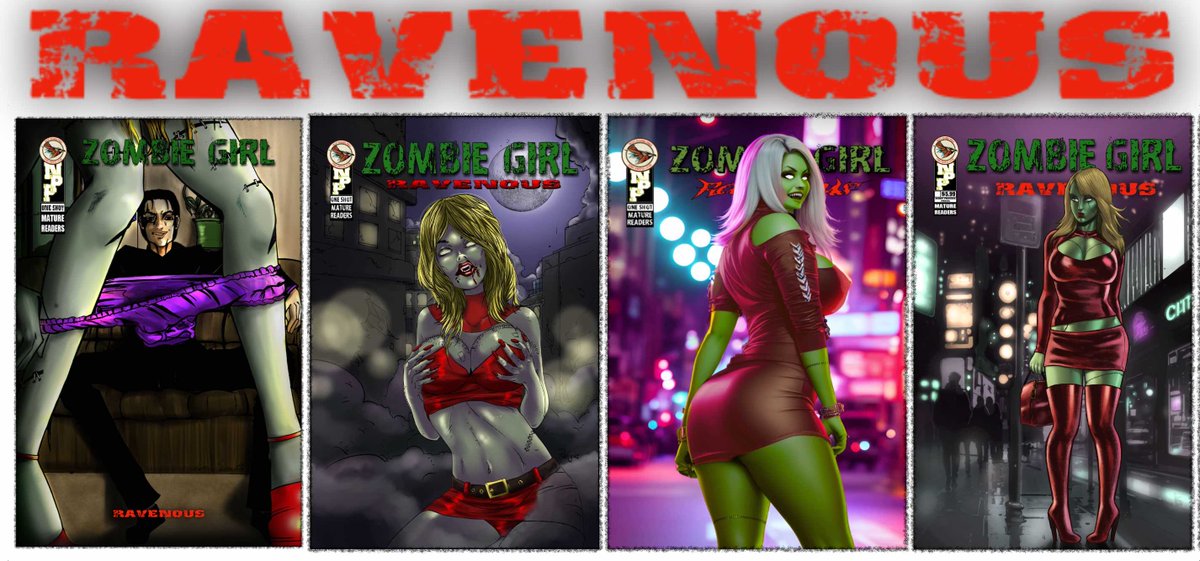 NPP_Comics's tweet photo. We're closing in on our goal! Zombiegirl Ravenous Remastered only needs $541 more dollars. If you love bad girl horror back us on @Kickstarter: https://t.co/rkkhbWVeM0 #zombiegirlravenous #horrorcomic #comics #comicbook #zombiecomic #zombies #zombiegirl @HorrorSociety @DreadCentral @SexAndHorrorTXT @HorrorSexCoffee @negigobo1
@ComicPerch @BDisgusting @HorrorSeen