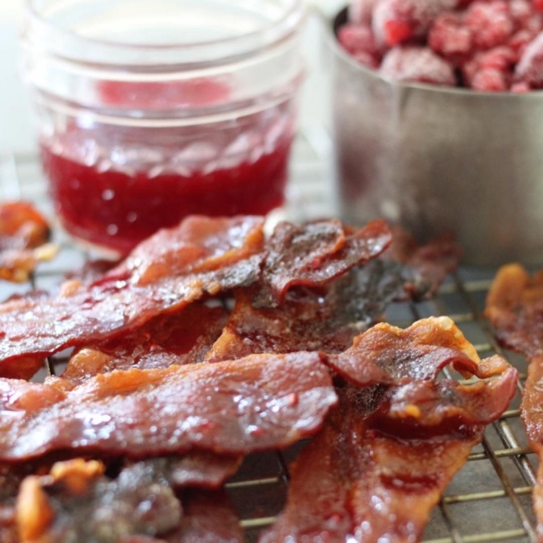 Add a little something extra to breakfast with this delicious Candied Raspberry Maple Bacon recipe! redrazz.org/recipe/candied…