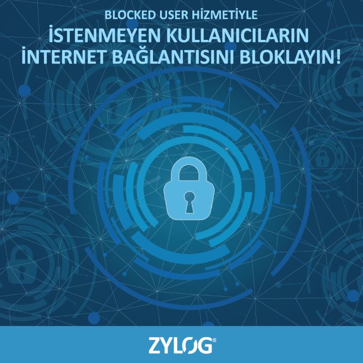 sysnetbt's tweet photo. ZYLOG'UN BLOCKED USER HİZMETİ İLE İSTENMEYEN KULLANICILARIN İNTERNET BA��LANTISINI BLOKLAYIN !

Zyxel kullanıcılarına yönelik 5651 Log imzalama, Loglama, Raporlama ve Hotspot yazılımı olan Zylog, @pentateknoloji 'de satışta.

...
#sysnetbt #Zylog #Zyxel #Zywall #penta #log https://t.co/rnlunV2sCc