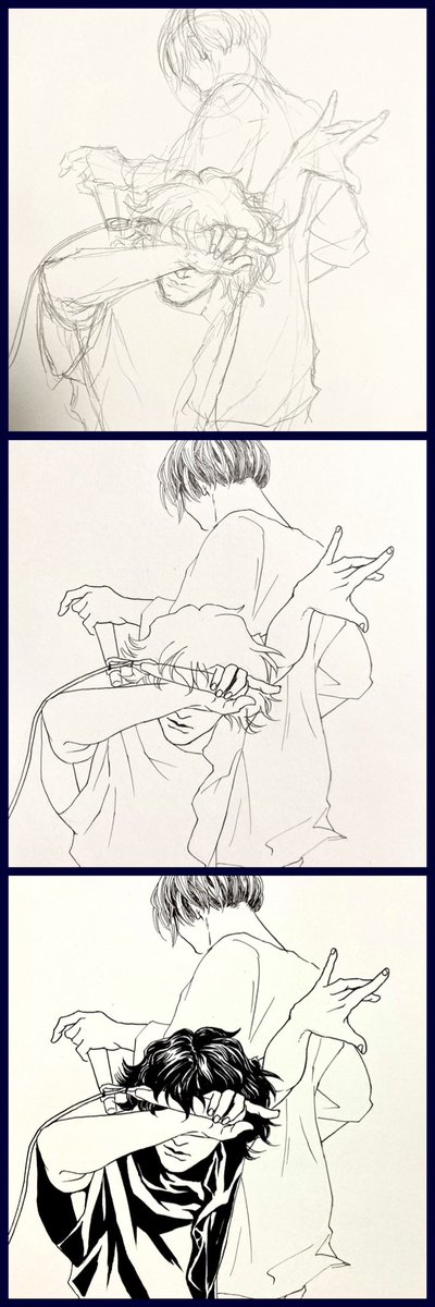 進捗まとめと頑張ったMinamiさんの顔周りアップ。