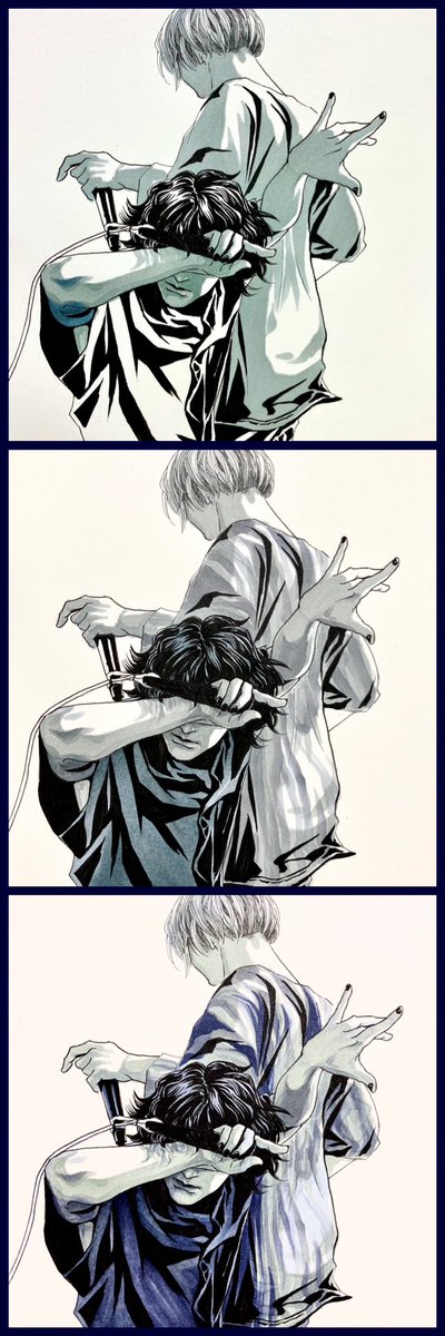 進捗まとめと頑張ったMinamiさんの顔周りアップ。