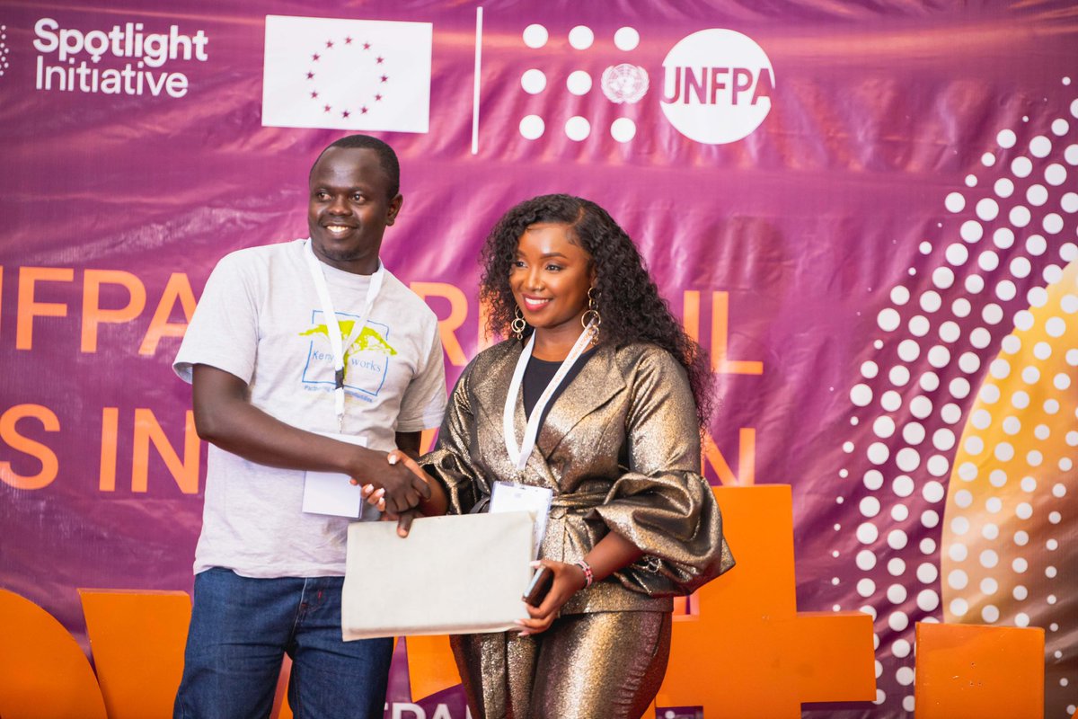 #UNFPAInnovationsummit2023 concluded on a high note. I received an award for actively raising awareness and utilizing my  (X) during the summit. Let's collectively share the message and raise our voices, both online and offline, to eliminate harmful practices
#UNFPAInnovation2023