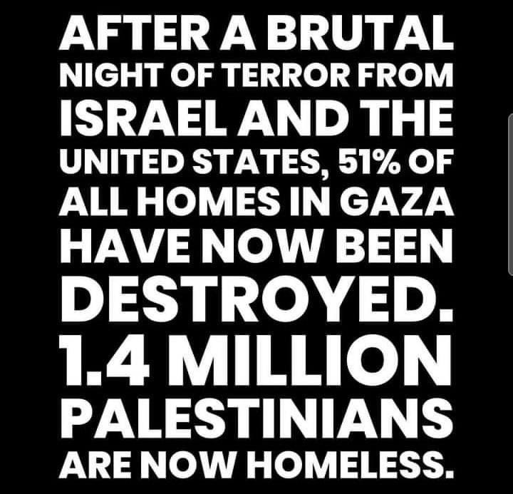 STOP THE GAZA GENOCIDE

#GazaGenocide #GazaUnderAttack
#stopthewar #warcrime #israeliapartheid
#Exposeisrael #Endtheoccupation 
#JeninUnderAttack #Nakba75 #BDS #SaveSheikhJarrah  #SaveJerusalem #warcrimes  #warcriminals #IsraeliCrimes #israeliterrorism #decolonizepalestine