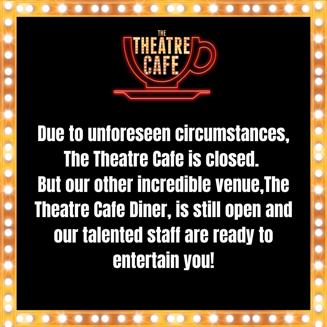The Theatre Cafe tweet media
