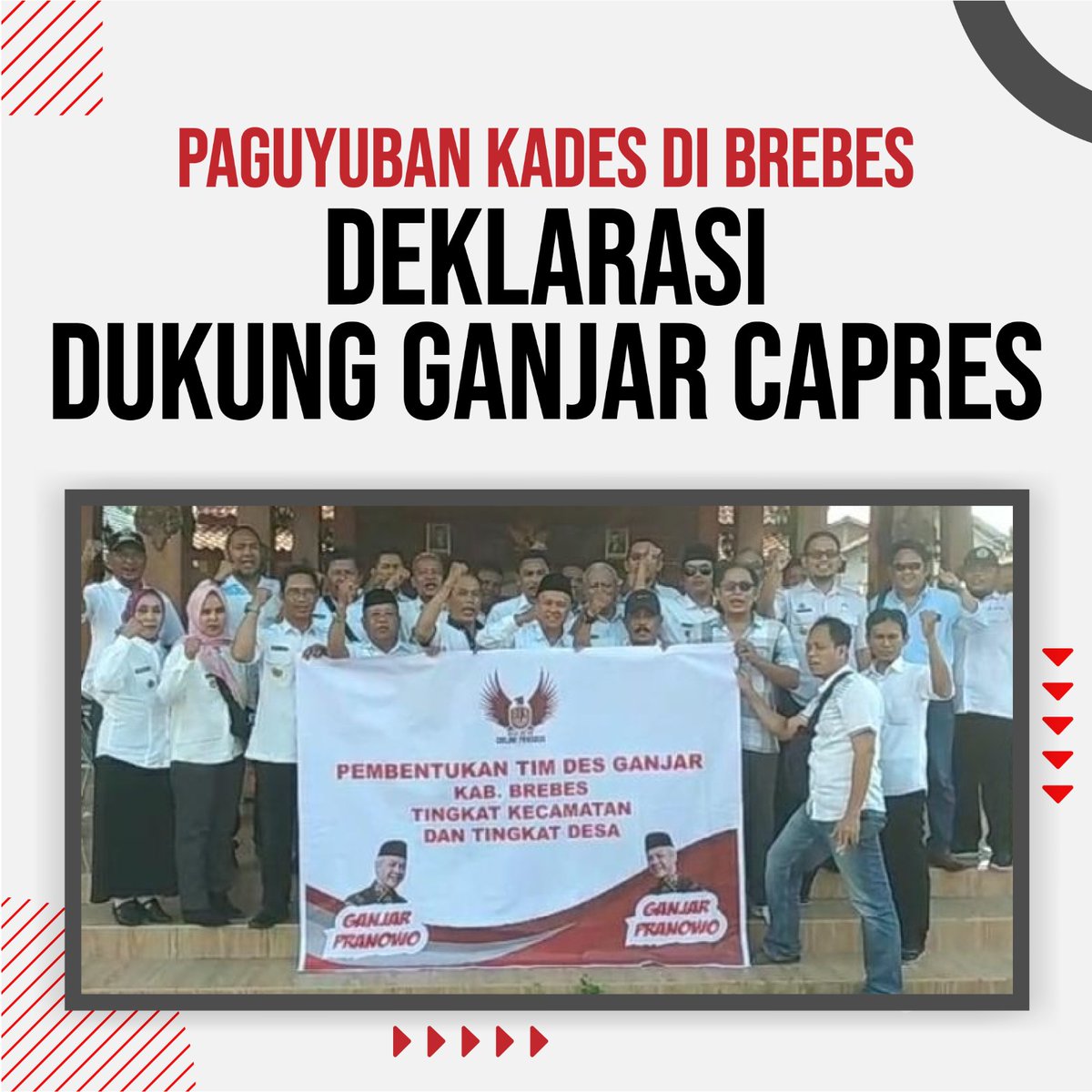 Paguyuban Kades di Brebes deklarasi dukung Ganjar Capres

#GanjarPranowo
#GanjarCapres