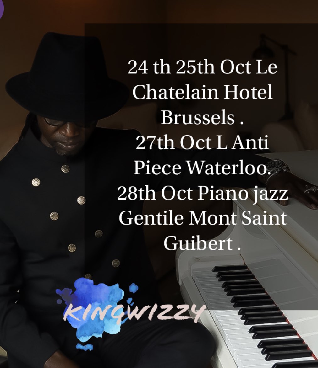 kingdwizzy's tweet photo. #Brussels #waterloo #montsaintguibert
I will be ending October in your regions come support your favourite pianist 🥂🥂🥂 https://t.co/o0E12zZLxJ