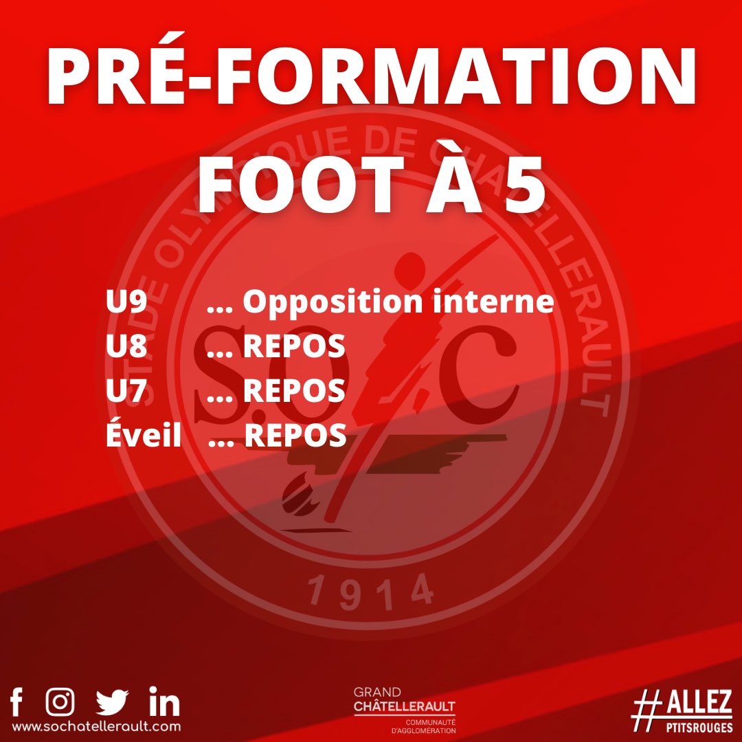 S.O. Châtellerault 🔴⚪ tweet media