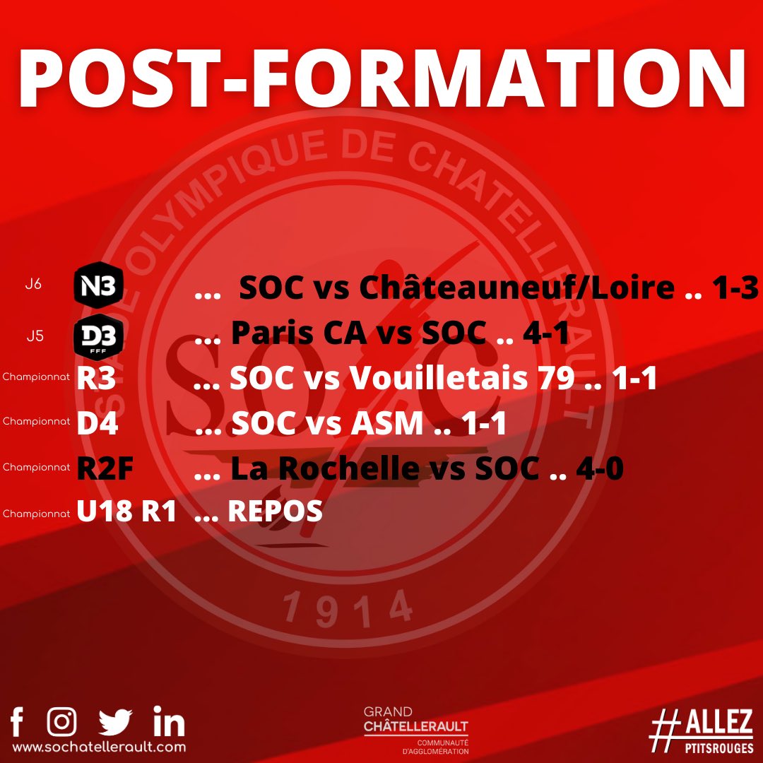 S.O. Châtellerault 🔴⚪ tweet media