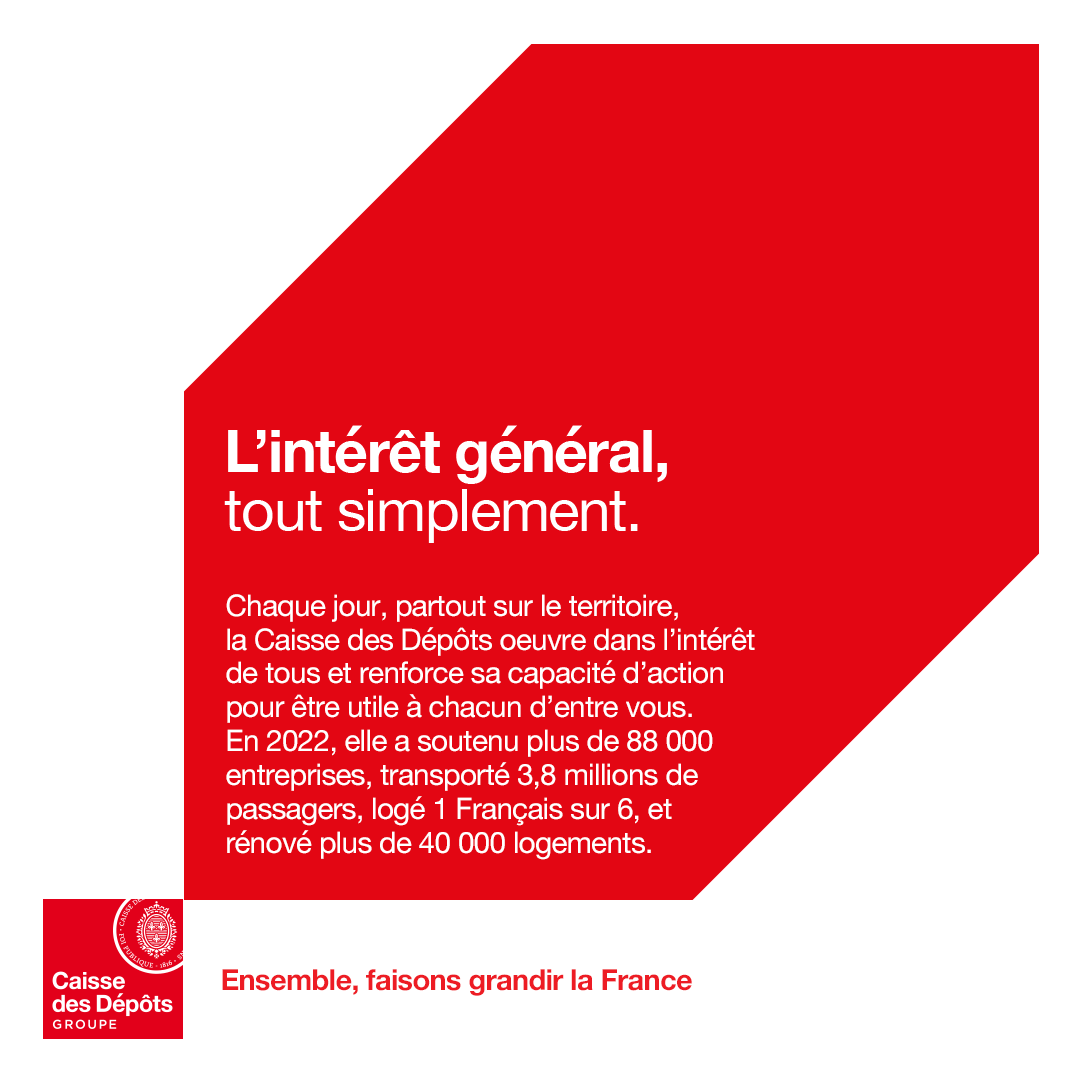 MoniaBarkat's tweet photo. Quotidiennement, la @caissedesdepots est mobilisée pour tous les territoires et tous les Français.
Protéger l’épargne, soutenir l'économie mais aussi faciliter le quotidien de tous et accompagner les plus fragiles : l'intérêt général, tout simplement ? 
👉https://t.co/lILBs0iXOb https://t.co/st9h6jZgQA