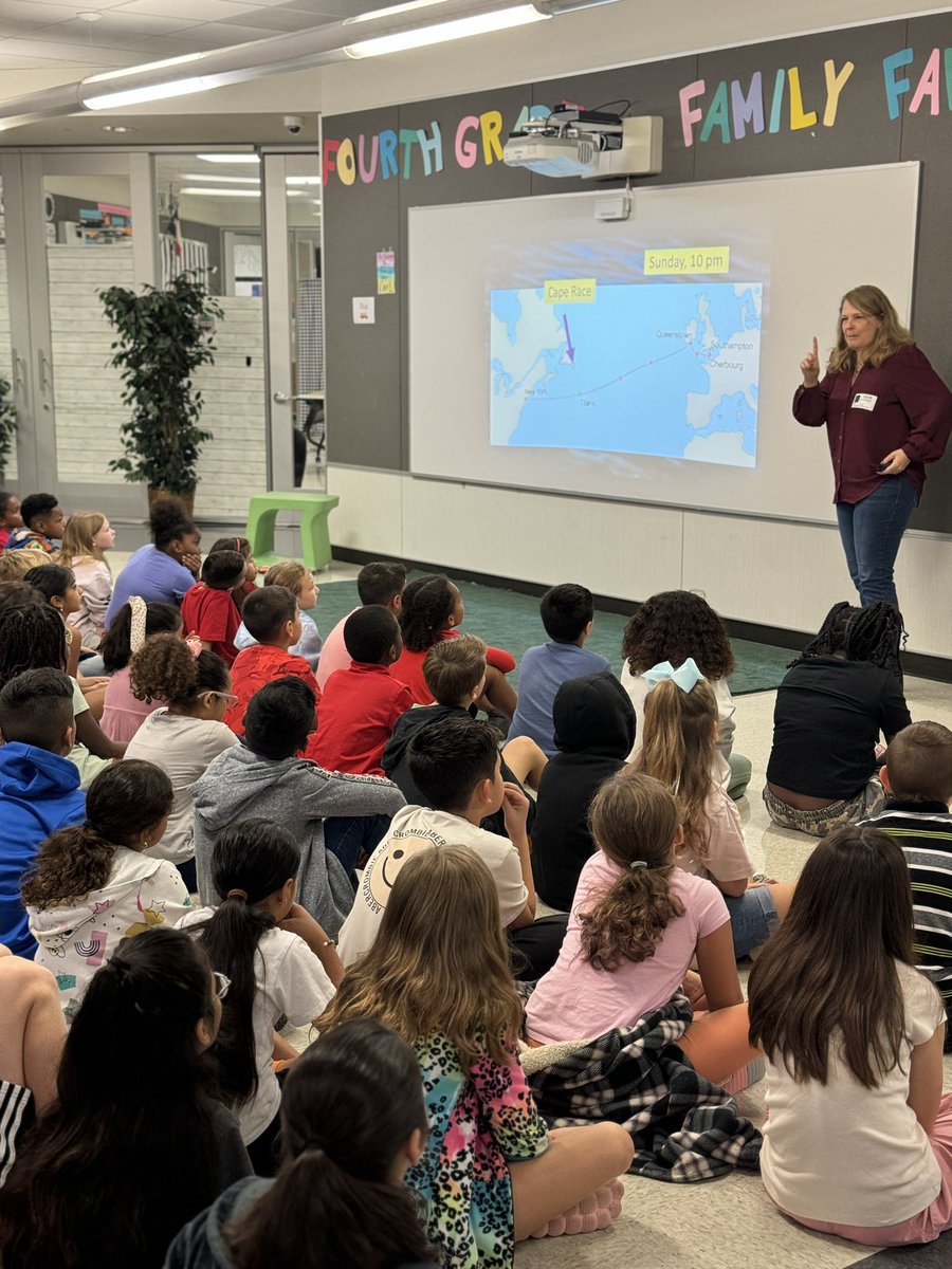 BartleyReads's tweet photo. So honored to have @nielsenwriter come talk with our @Camey_ES 3rd, 4th, and 5th graders! We learned all about powerful stories and the power of asking questions and research. Thank you @CameyPta for giving our students this opportunity! #LISDLib https://t.co/hawck4SddC
