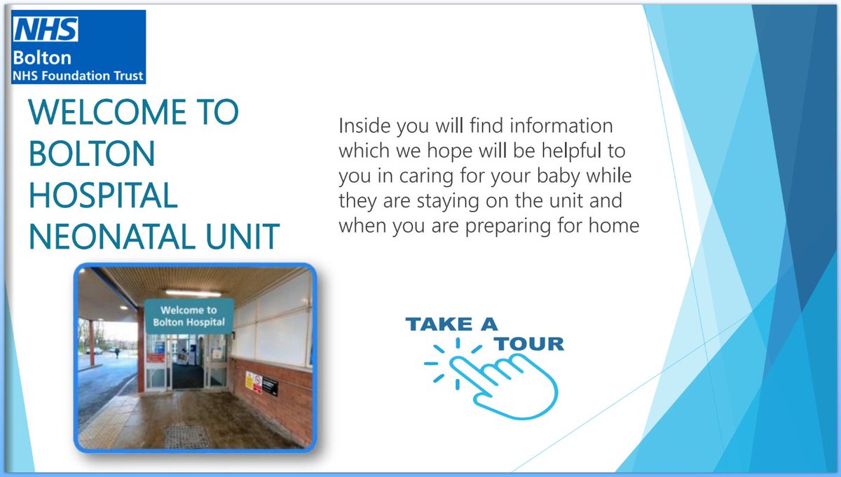 VizboxLTD's tweet photo. We're super excited to announce our first #NHS E-Booklet and Virtual Tour is complete!

A massive thank you to @boltonnhsft Neonatal Unit for their support.

Please see the E-Booklet link below.

https://t.co/LXBi6msf6f

#NICU #Neonatal https://t.co/B55UzjaaAB