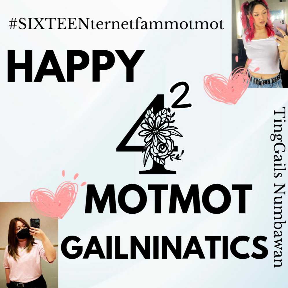 GailNinatics's tweet photo. Kahit tayo'y magkakalayo at hindi nagkakatagpo,
Nawawalan ng oras at di nagkakausap masyado,
Tandaan nyo mananatili pa rin kayo sa aking puso.

Happy 16th Motmot GAILNINATICS! 🥳 https://t.co/YDiin8LL0O