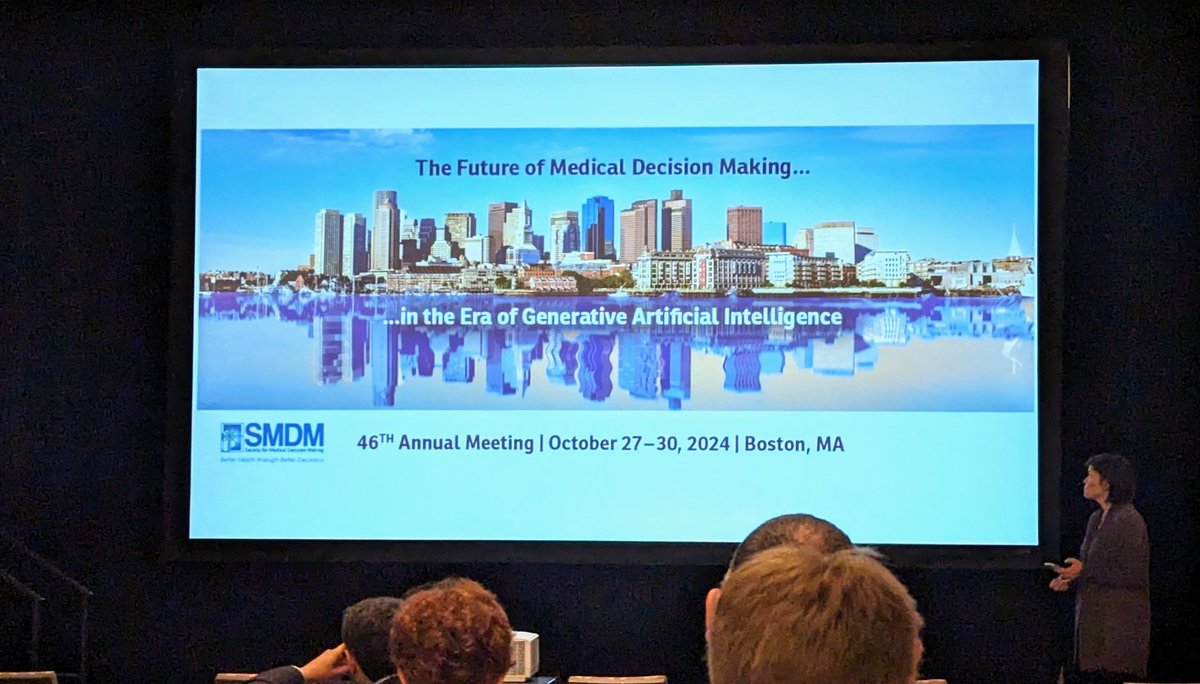 At #SMDM23 but already excited about #SMDM24 next year in Boston!