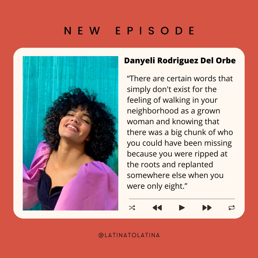 NEW EPISODE FT. @iamdanyeli

The formerly undocumented Afro-Dominican poet, spoken word artist and cultural expression activist shares her decision to forgo law school in favor of a different form of advocacy.

🎙️Listen: ow.ly/c5ze50PEZ2g