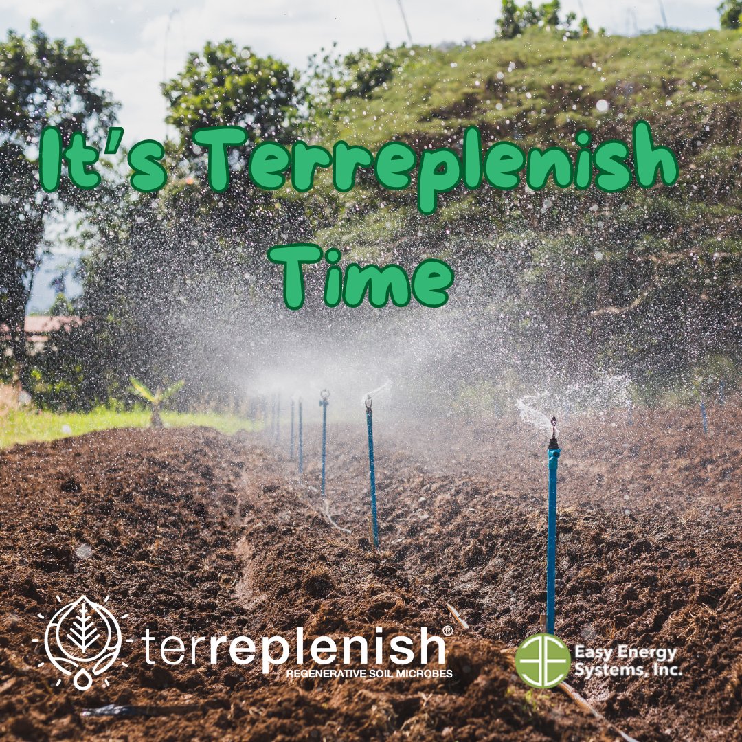 feedearthnow's tweet photo. If you're  farming in a flood zone-  Apply Terreplenish live active soil microbes NOW and they'll propagate like bunny rabbits over the winter months 🐰🐰🐰🐰🐰 alive and kicking for spring.
@easyenergysys @CPsoil @OPNnow @ILcomposts #soil #rengenerativeagriculture #floodzones https://t.co/sHAka46INA