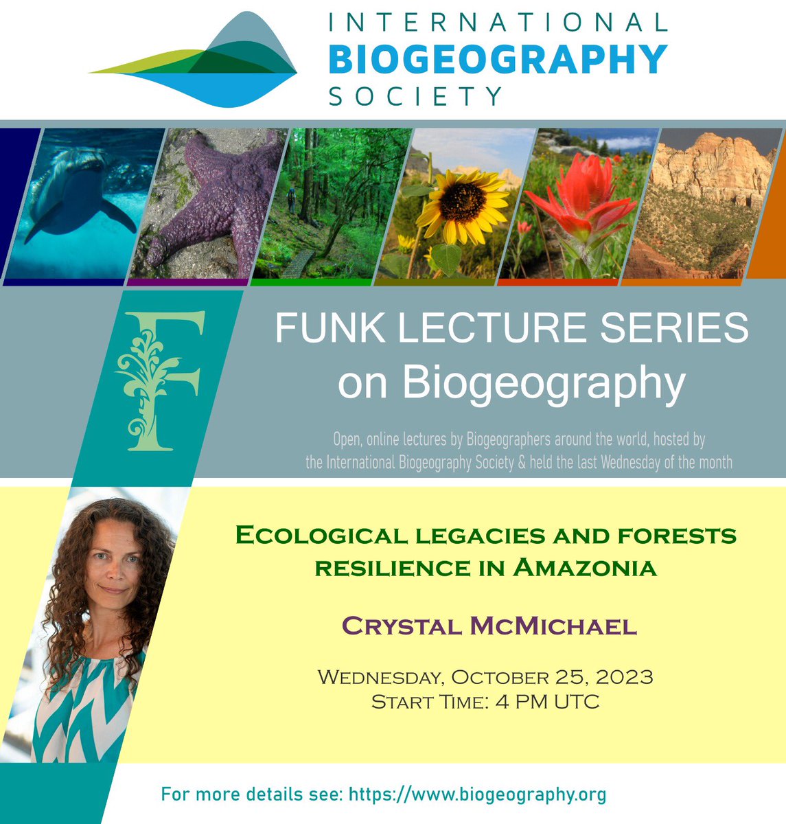 The funk lecture is approaching!
Register and schedule now👇
biogeography.org/news/news/octo…