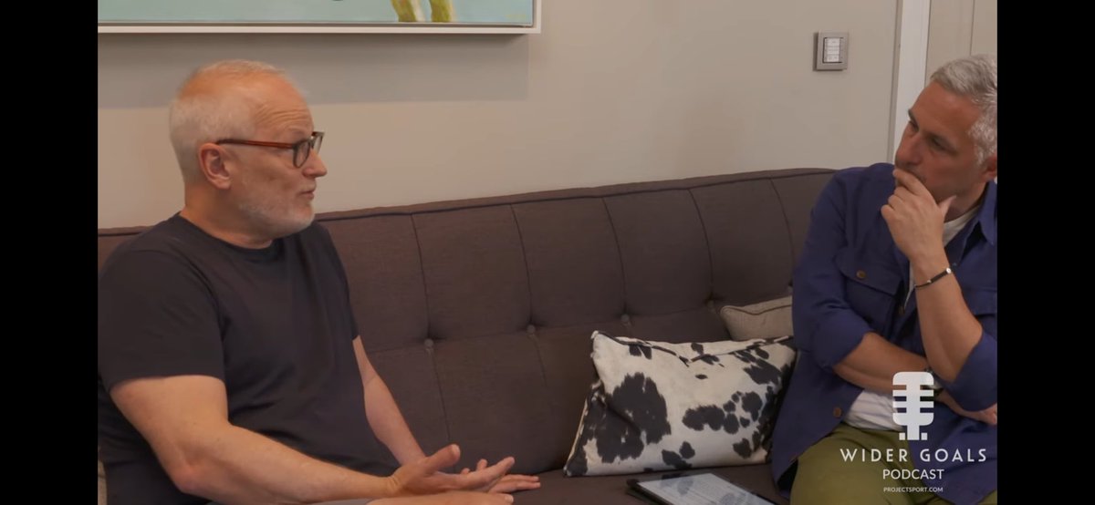 We are now on YouTube! Watch Episode 1 with <a href="/jstockwood/">Jason Stockwood</a> and subscribe for future episodes here: 

m.youtube.com/@WiderGoals