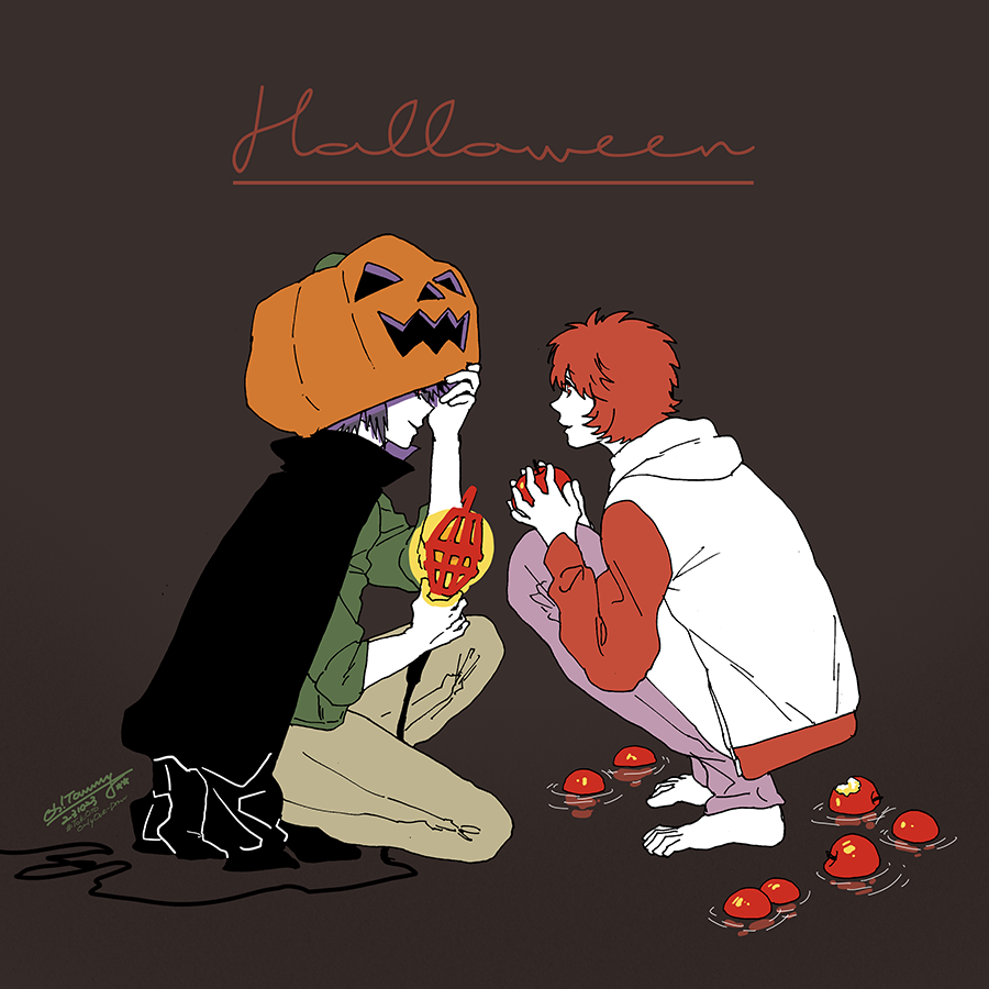 「お題:ハロウィン#トキ音オンリー_ワンドロ企画 」|おおとみのイラスト