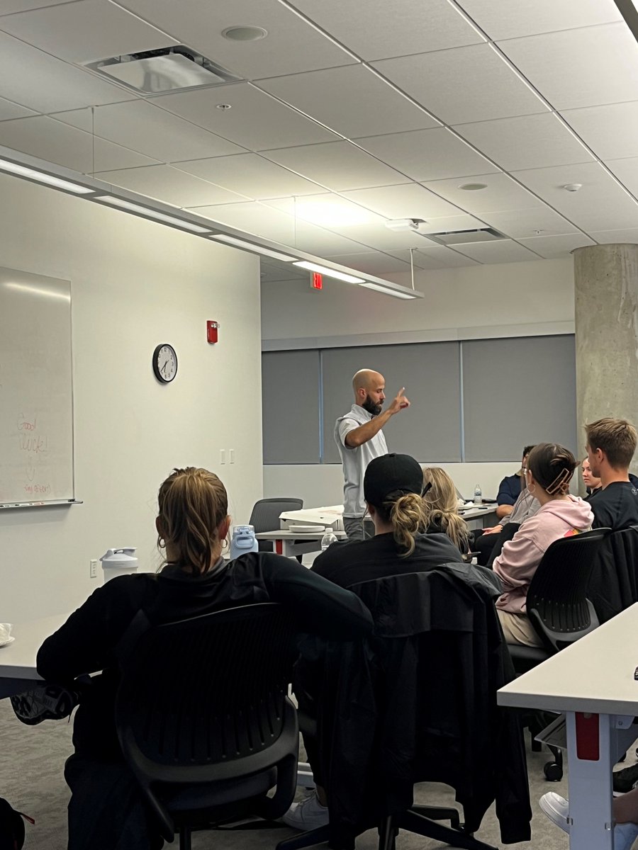 UC Athletic Training (@uc_atrain) on Twitter photo Big thank you to <a href="/StxATC/">Michael Gordon</a> for coming over to campus and educating our students at last weeks REHABCATs meeting! Big thank you to <a href="/StxATC/">Michael Gordon</a> for coming over to campus and educating our students at last weeks REHABCATs meeting!