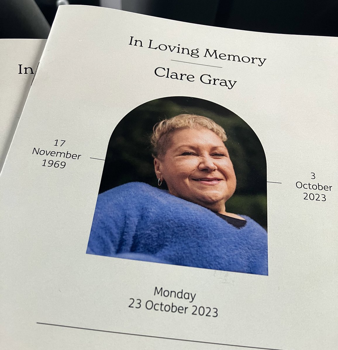We said goodbye to Clare today, my friend. She gave me my big break and was so generous with her time for any advice or support. What a woman. I’ll miss her so much 💜