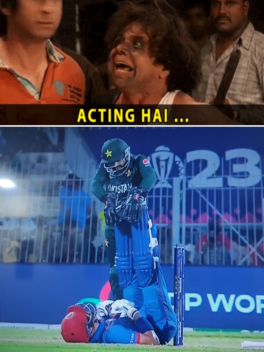_Ravi_Gary's tweet photo. लातूर! लात मार रहा है! लातूर! 😁

#WorldCup2023 #AFGvPAK #CricketWorldCup2023 https://t.co/uWWxjxCxlK