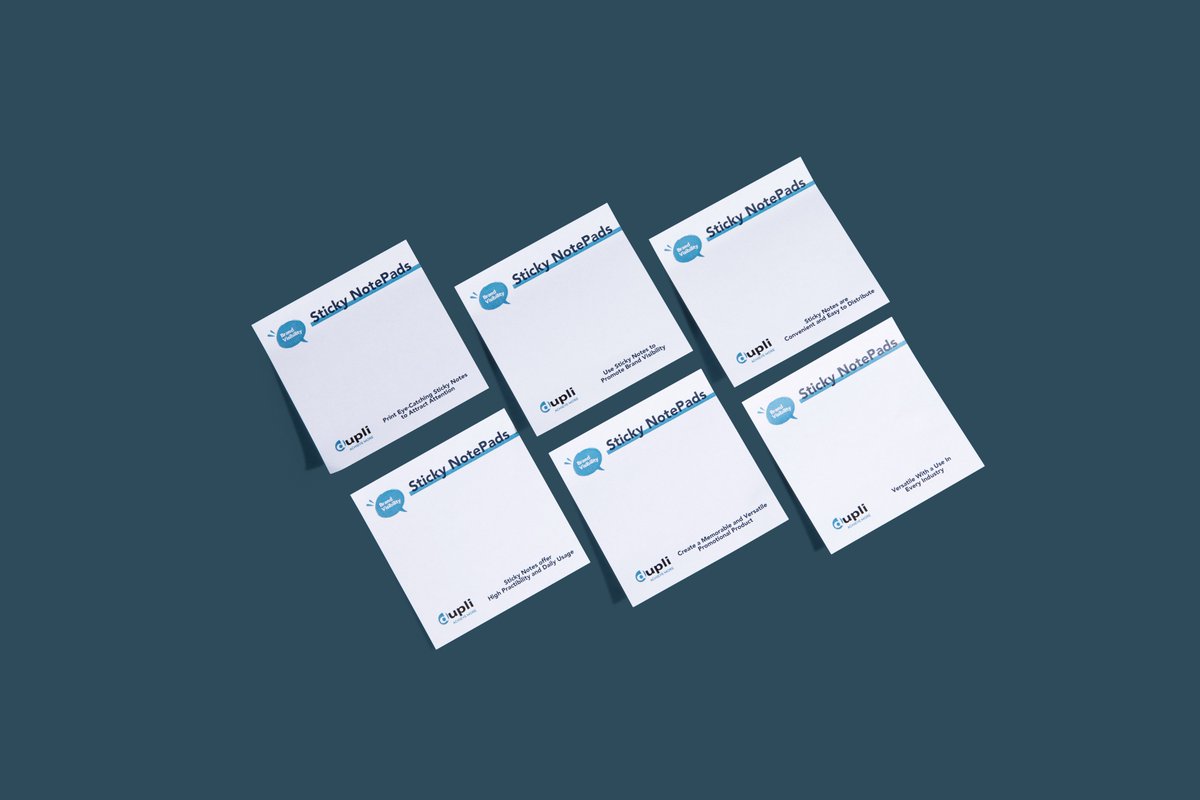 DupliOnline's tweet photo. Unleash Your Brand's Potential with Customizable Variable Stik-Withit® Notepads! 🌟 Elevate your corporate image with unique, branded messages on every page. Tailor your communication to perfection. 📝
#StickyNotepad #branded #PrintMarketing #Marketing #Dupli #Syracuse #Printer https://t.co/0bd1sYCfnr