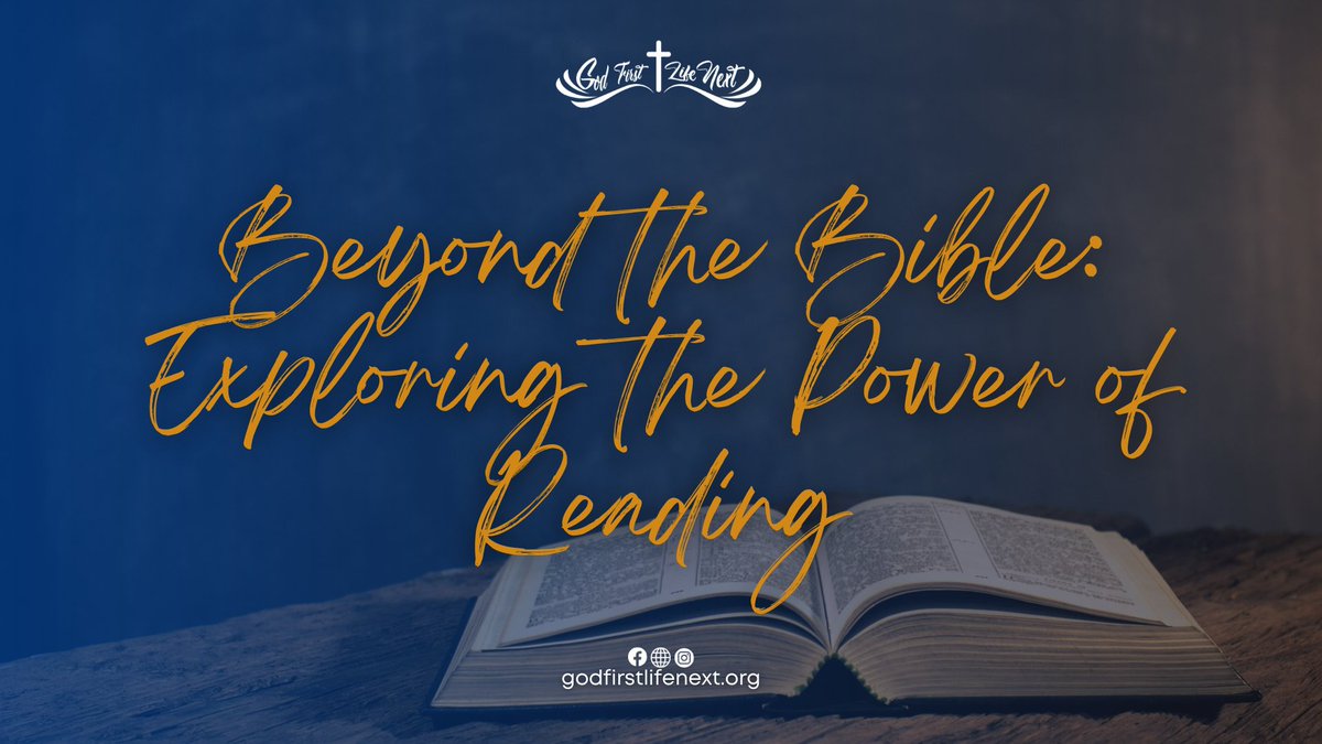 GodFirstLN's tweet image. Dive into the realms of imagination, where words have the power to change lives. 🌌

Check out our latest devotional godfirstlifenext.org/project/faith-…

#BookishAdventures #WisdomInPages