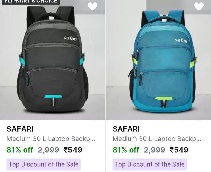 beslisha16012's tweet image. SAFARI Premium Backpack at ₹549.

➡️  ekaro.in/enkr20231023s3…

#premiumbackpack #backpack #belishacollections