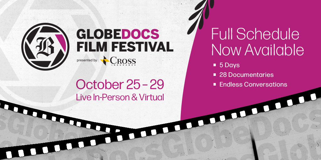 GlobeDocs's tweet image. This year’s #GlobeDocsFF sheds light on the truth by presenting the work of filmmakers near and far telling important stories. 

View featured films and purchase in-person or virtual tickets now: …bedocsfilmfestival2023.splashthat.com