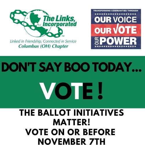 GOTV!  Every vote matters… #calinks #linksinc