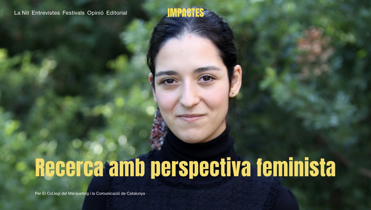 Publicada l'entrevista que em van fer per la 1a edició de la Revista Impactes del <a href="/MktComCat/">Col·legi Oficial del Màrqueting i la Comunicació</a>, arrel del Premi Talent Jove per la recerca que vaig fer a la <a href="/UPFBarcelona/">UPF Barcelona</a> i <a href="/comunicacioUPF/">Comunicació UPF</a>.
#research #digitalcommunication #feminism #streamers #teenagers
impactes.cat/articles/recer…