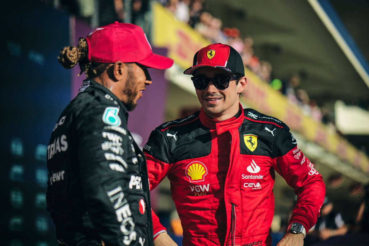 cavif1auto's tweet photo. Hamilton y Leclerc descalificados en el gp de Austin por desgaste superior al permitido en el patín del fondo plano 😬 https://t.co/Zcsr7m5P6g