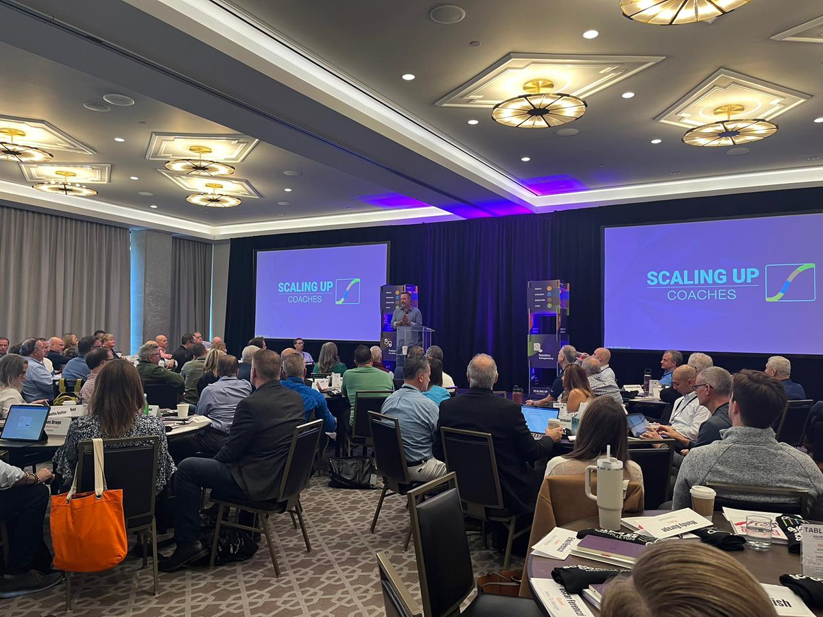 ScaleUpCoaches's tweet photo. John Ratliff, CEO of Scaling Up Coaches, kicks off the Coaches Annual Summit in Nashville, TN. Two full days of learning &amp; community bonding ahead!

Interested in becoming a part of the Scaling Up Coaches Community? https://t.co/WSzUSwNC3y
#BecomeACoach #CEO #BusinessCoaching https://t.co/0Mwat8DZHy