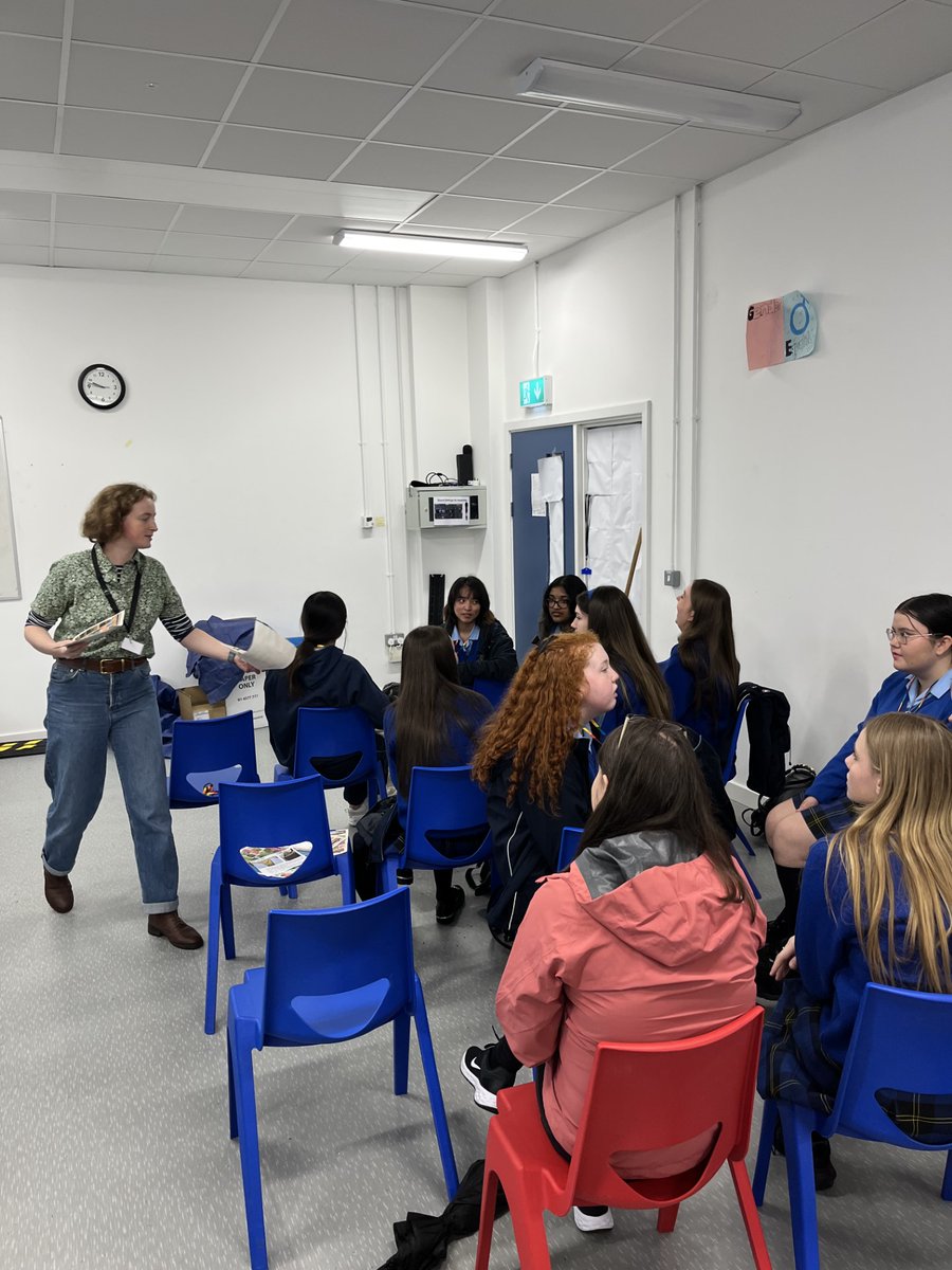 TYs were invited by An Taisce as part of Climate Action Week to take part in a Climate Resilience  Morning with GLOBE. Students researched ground temperatures for NASA and learning about Dublin's Climate Action Plan. Thanx to Alison and Stephen @climatesmart_ie
